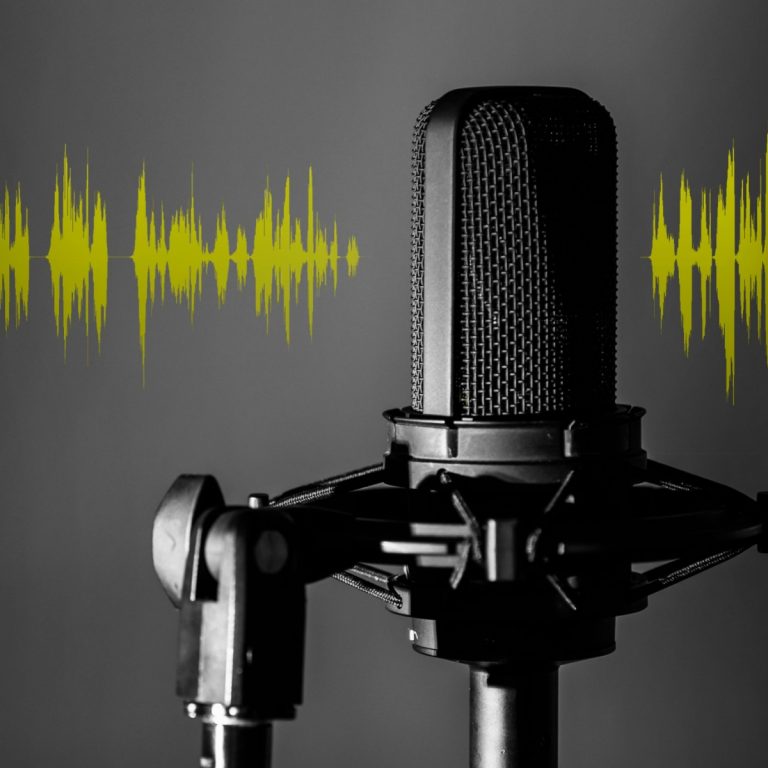 Podcast mic and audio effects