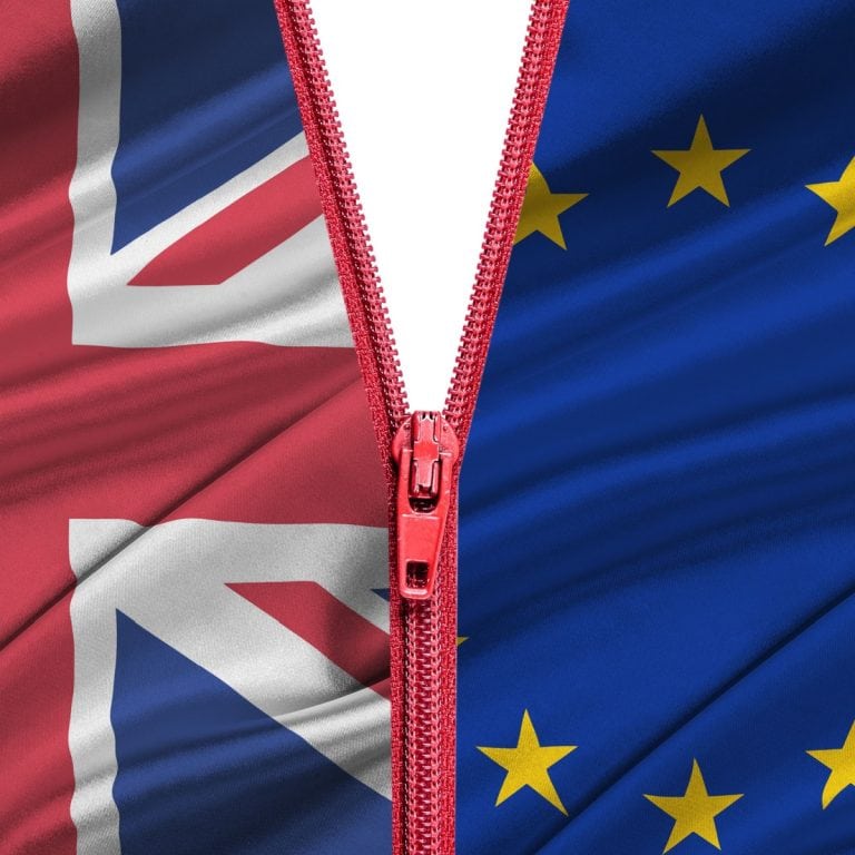 UK EU Zipper